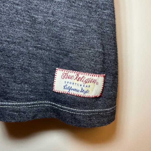 True Religion lightweight classic puff-print shirt - Picture 3 of 6